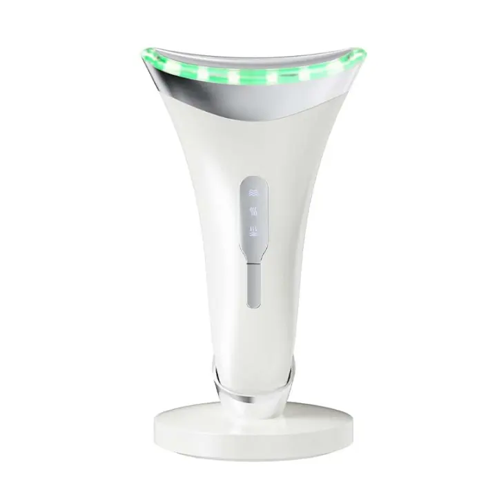 Nuevo Dispositivo De Belleza LED Photon Therapy Antiarrugas EMS Masajeador Facial Y Cuello Levantador 2024 Tendencia En Cuidado De La Piel - 1