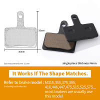 Pares De Frenos De Bicicleta En Resina Para Shimano SRAM AVID HAYES Y Otros Frenos De Disco Herramientas De Mantenimiento Para Bicicletas De Carretera Y Montaña - details 0
