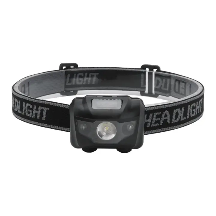 BORUiT Mini Linterna De Corbata LED Con Luz Roja Y Pilas AAA Cuatro Modos Impermeable Para Camping Búsqueda Flashlight - 1