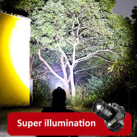Linterna Frontal Recargable 2000mah LED Super Brillante T51 Inducción Luz De Escenario Impermeable Para Camping Y Trabajo - details 12