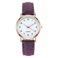 Reloj De Lujo Para Mujer Con Diamantes Y Luz Retro Reloj De Cuarzo Con Bandeja Luminosa Reloj De Pulsera De Cuero Para Damas - details 10