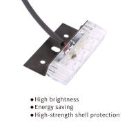 Luz De Advertencia Estroboscópica LED Para Coche 12V Mini Lámpara De Flash Para Señalización Emergente Y Daytime Running Lights - details 5