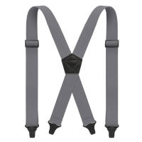 Suspenders Para Hombres De Gran Tamaño Y Pesada Resistencia Con X-Back 4 Clips Plásticos Fuertes Ajustables Elásticos Para Traje De Trabajo 3.8cm/1.5 Pulgadas - details 7