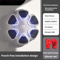 Equipo De Entrenamiento De Boxeo Con Obra De Música Bluetooth Inteligente Para Niños Y Adultos Máquina De Boxeo De Ejercicio Fitness En La Pared - details 17