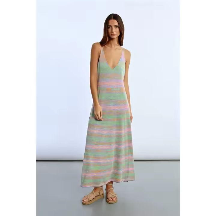 Lili Sidonio Vestido De Tirantes Multicolor - 1