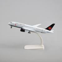 Modelo De Avión De Juguete De Aleación De Metal 20cm Air Canada Airlines B787 Airways Con Ruedas Kit De Construcción Para Colección - details 1