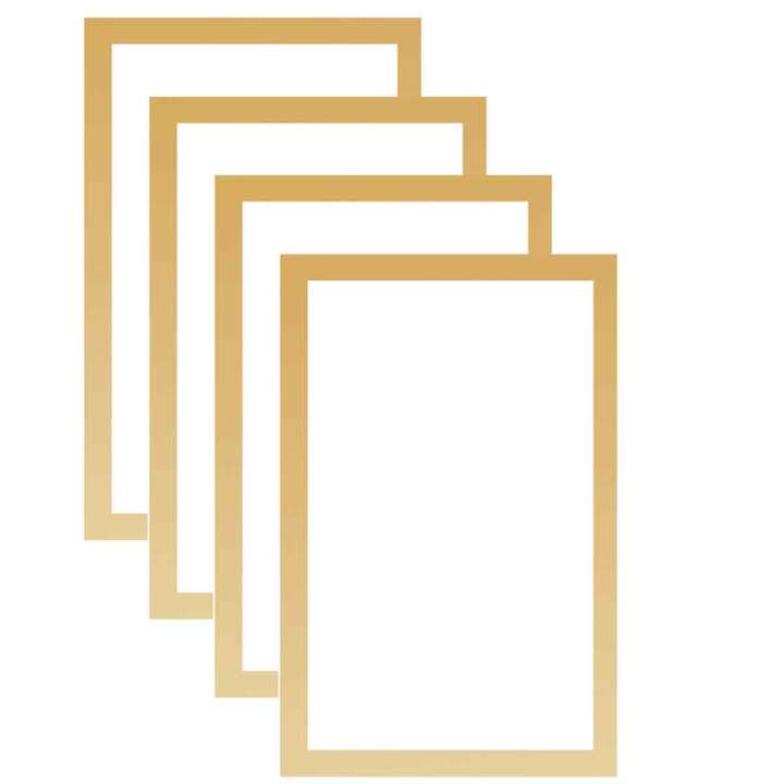 marcos de información plateados A5, marco magnético autoadhesivo, con hebilla magnética, marco para póster, soporte magnético para hojas, bolsillo magnético transparente, 17,6 x 24 cm