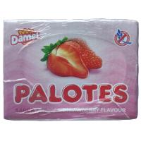 Palotes DAMEL Fresa Caja 200 ud. Caramelo Blando envuelto individualmente. Sin Gluten - details 1