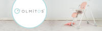 Olmitos – Trona bebe ligera multi posiciones – Asiento regulable con bandeja extraíble – Incluye ruedas y fácil plegado – Asiento acolchado y cómodo con textil anti manchas - details 0