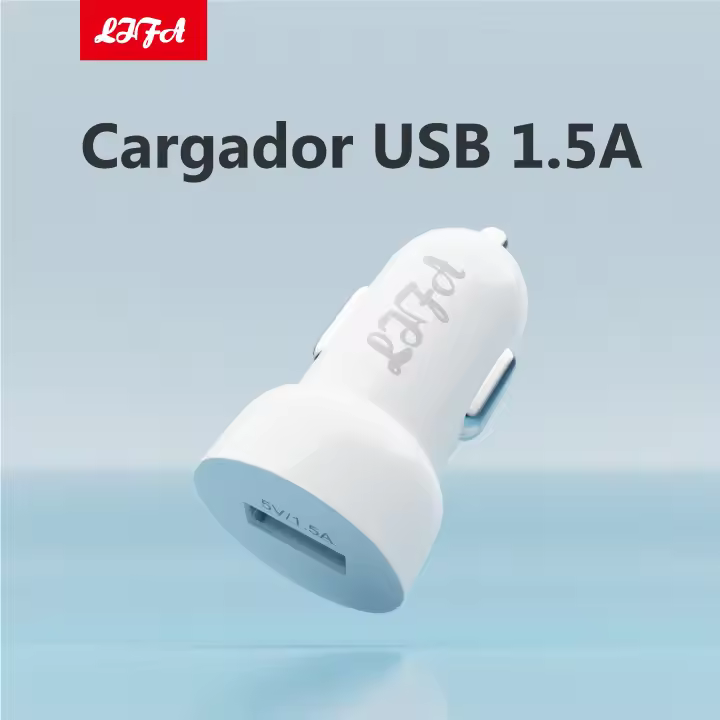 LIFA Cargador de coche entrada USB 1.5A - 1