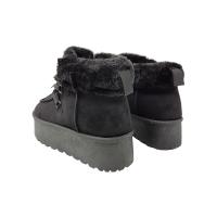 Eva Zorteon- Botas de nieve con cordones para mujer, botines plataforma. Marca HD. - details 10