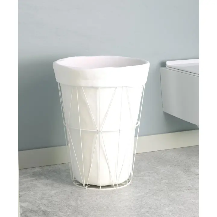 Cesto de ropa. Blanco. 50L. - 1