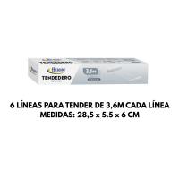 Tendedero Extensible - Tendedero para Interior - Tendedero pared - 14.4 Metros totales - 4 Líneas | XHC BRICO - details 1
