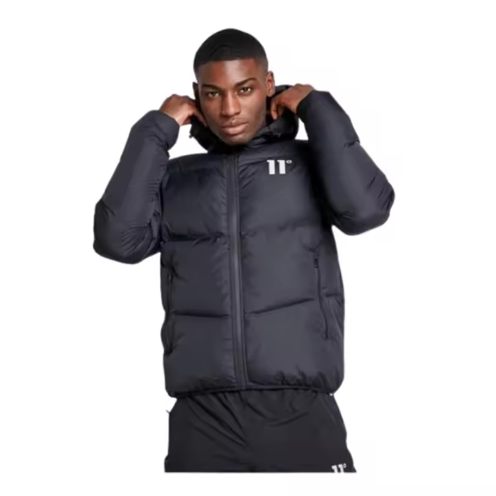 LARGE PANEL PUFFER JACKET 11D766 001 - 1