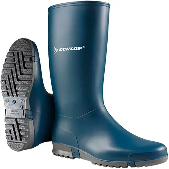 Bota Deportiva Alta Dunlop Azul Cómoda y Resistente - 1