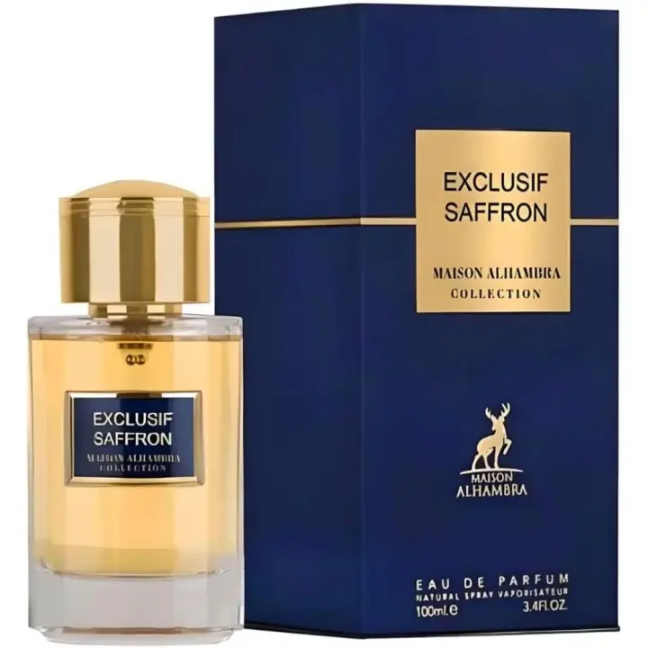 Maison Alhambra Unisex Exclusif Saffron EDP - 100ml - 1