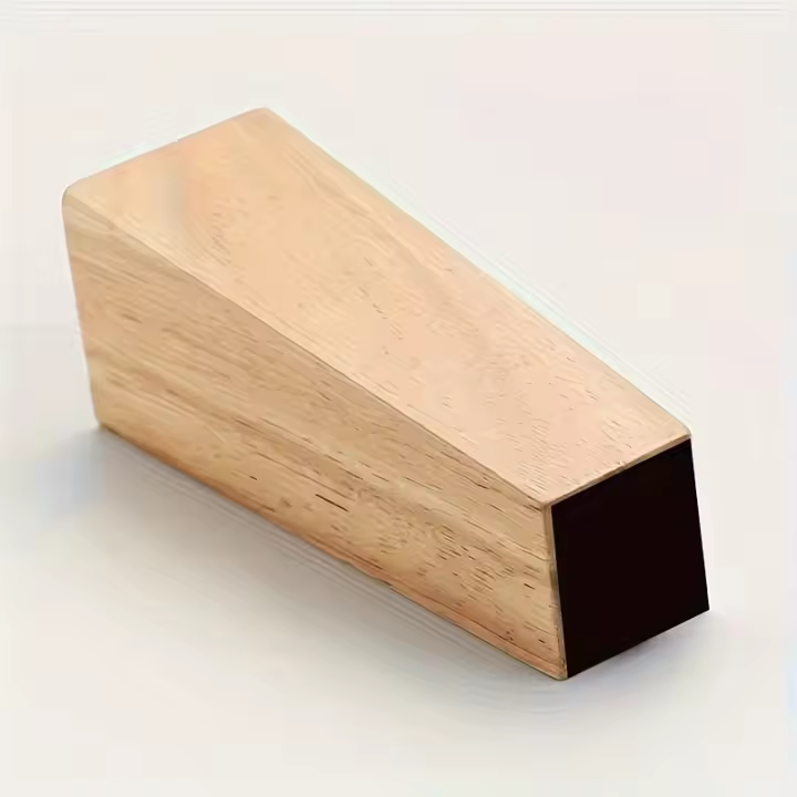 Juego De 4 Piezas De Pies De Muebles De Madera Sólida 4 Pulgadas/6 Pulgadas Para Sofás Sofás Y Sillas Con Placa De Montaje - 1