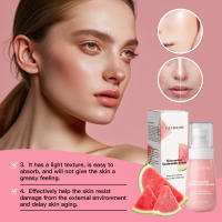 Suero, Suero de niacinamida de sandía, Gotas hidratantes e iluminadoras de niacinamida de sandía, Suero facial con ácido hialurónico, glicerina y vitamina E, Abrillantador líquido - details 0