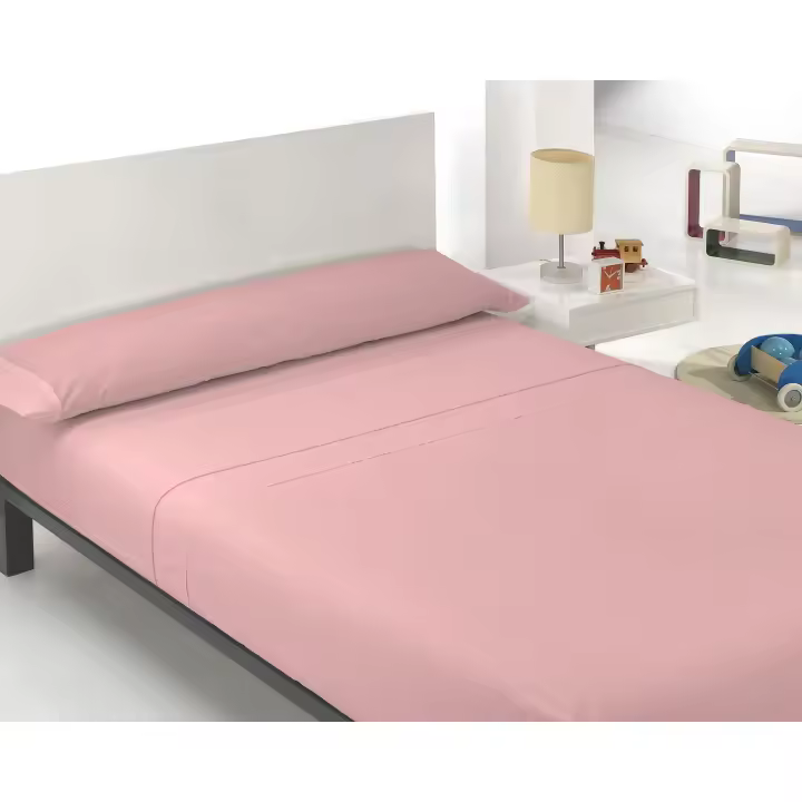 Donegal Collections - Juego de Sábanas Tres Piezas Liso ideal para Verano 50% Algodón y 50% PES - Disponible desde para cama de 90cm, hasta cama de 180cm - Diferentes colores - 1