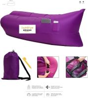 Colchón de hamaca inflable púrpura, guardaespaldas + watería para camping, senderismo, Viajes, Pool y playa | Púrpura - details 3
