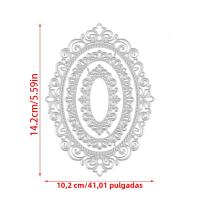 Molde De Corte De Metal En Formas Antiguas Con Grandes Pétalas Para Scrapbooking Álbumes De Fotos Estampados Y Embossing - details 7