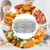 Rack Plegable Para Horno Air Fryer De 3 Camas Acero Inoxidable 304 Accesorios Para Asador Y Olla Express Adaptador Universal - details 3