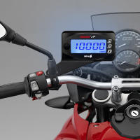 Koso 4 En 1 Pantalla De Temperatura De Cilindro Voltímetro Tiempo RPM Tachímetro Mini LED Digital Para Motocicletas - details 1