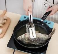 Pala De Frying En Acero Inoxidable Multifuncional Para Barbacoa Tacos Panqueques Pizza Pescado Espátula Pan Herramienta De Cocina - details 14