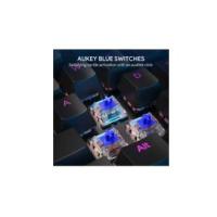 Aukey KM-G12 Teclado Mecánico Gaming RGB Switch Rojo - details 5