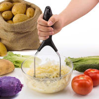 Pulverizador De Papas De Acero Inoxidable Plegable Molinillo De Verduras Y Frutas Presa De Ajo Manuales Eco-amigable Stockeador - details 4
