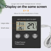 Termómetro Digital LCD Para Congelador Y Nevera Rango De Temperatura -50~110 Grados Mini Termómetro Para Nevera Y Refrigerador - details 2