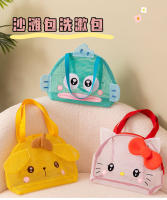 Bolso Portátil De Mano Con Dibujos Animados Sanrio My Melody Y Kuromi Gran Capacidad Para Almacenamiento Regalo De Cumpleaños Para Niñas Bolsa De Hombro - details 0