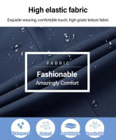 Traje De Verano Para Hombre En Seda De Hielo Color Sólido Transpirable Y Elástico Alto Escudo Solar Ligero Para Primavera - details 5