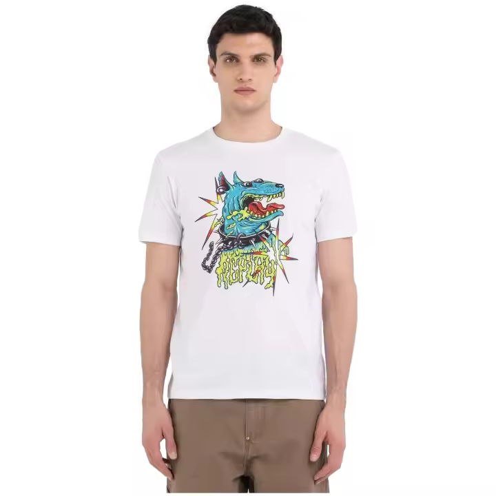 Camiseta de Manga Corta Replay  para hombre en color blanco - 1