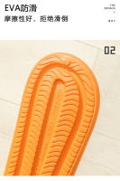 Pantuflas De Verano Para Hombres Tallas Grandes 47 48 50 EVA Cómodas Para Interior Baño Dormitorio Sandalias Planas Antideslizantes - details 4