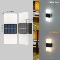 Lámpara De Pared Solar LED IP65 Impermeable Para Jardín Dormitorio Sala De Estar Atril Porche Iluminación De Callejón Y Paisaje - details 1