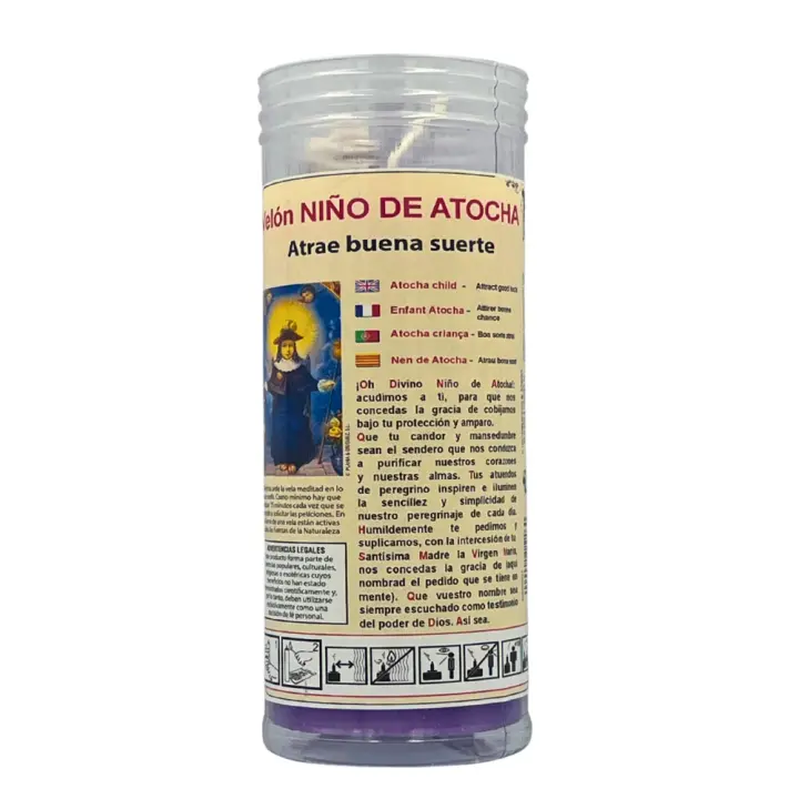 VELÓN DEL NIÑO DE ATOCHA: ATRAE BUENA SUERTE - 1