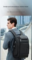 Bolsa De Negocios Multifuncional Impermeable Con Cerradura Antirrobo Transpirable Mochila Con Carga USB Gran Capacidad Para Viajes - details 0
