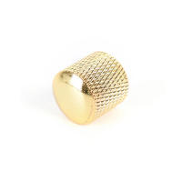 Juego De 4 Piezas De Control De Volumen Y Timbre En Metal Plateado Oro Negro Para Guitarra Eléctrica Y Bajo Dome Knobs - details 4
