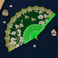 Abanico Plegable De Estilo Chino Para Danza Y Cosplay Decoración De Fiesta Y Boda Regalo De Arte Y Manualidades - details 11
