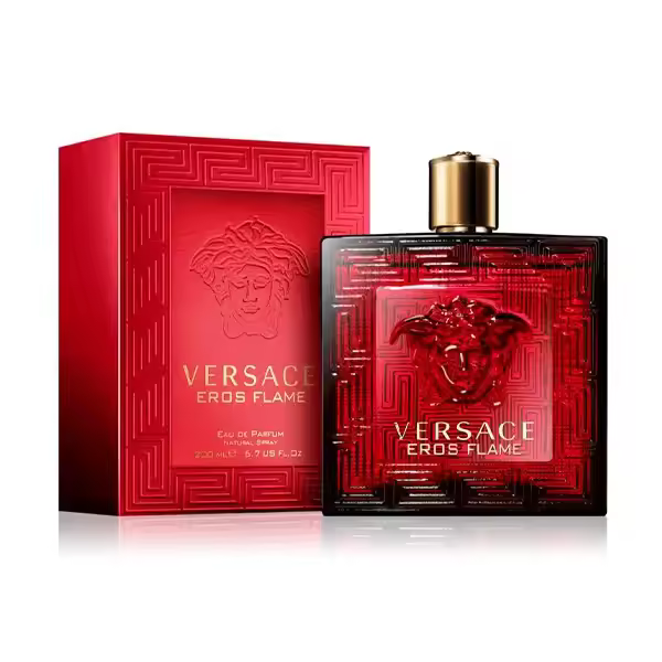 Eros Flame VERSACE Eau de Parfum 100ml - Perfume sensual para hombres, fragancia intensa y pasional - 1