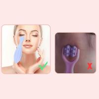Cara rodillo cara belleza rodillo cuidado de la piel herramientas masajeador para cara ojo cuello cuerpo relajante línea fina rodillo - details 3