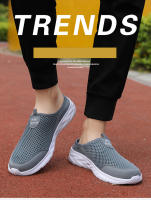 Zapatillas Hombre Verano Transpirables Loafer Casual Talla Grande 39-46 Zapatos De Caminar Moda Mesh Suela EVA Sin Talla Extra Grande - details 1