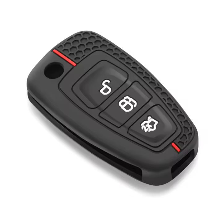 Funda De Llave De Coche En Silicona Para Ford Ranger C-Max S-Max Focus Galaxy Mondeo Transit Tourneo Custom Ecosport Accesorios - 1