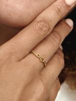 Pandora - Anillo de Nude infinity-Baño de Oro de 14K - details 2