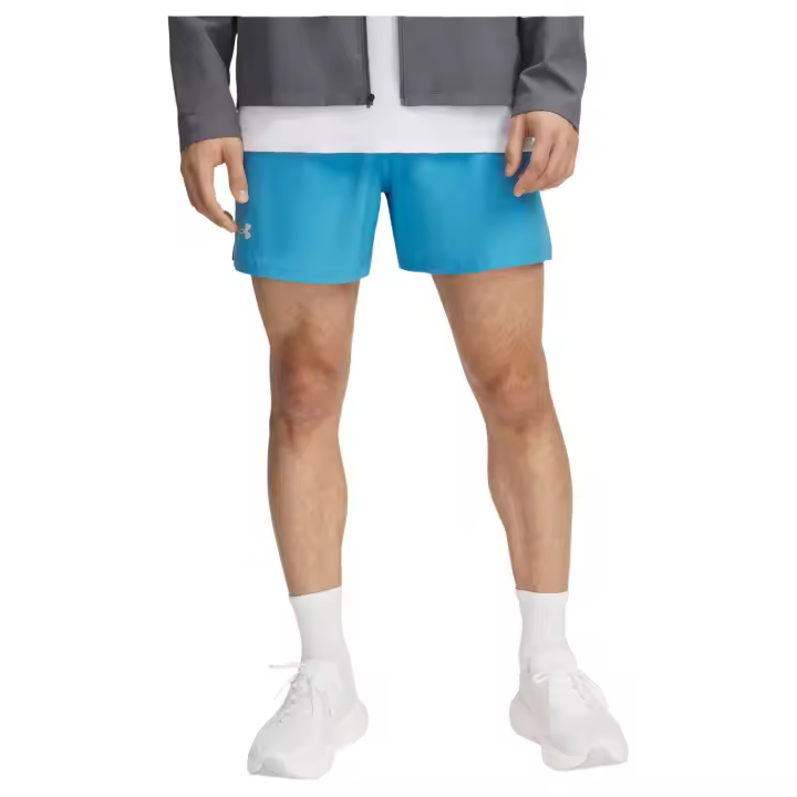 Pantalon Corto Under Armour Launch 5 para hombre en color azul - 1