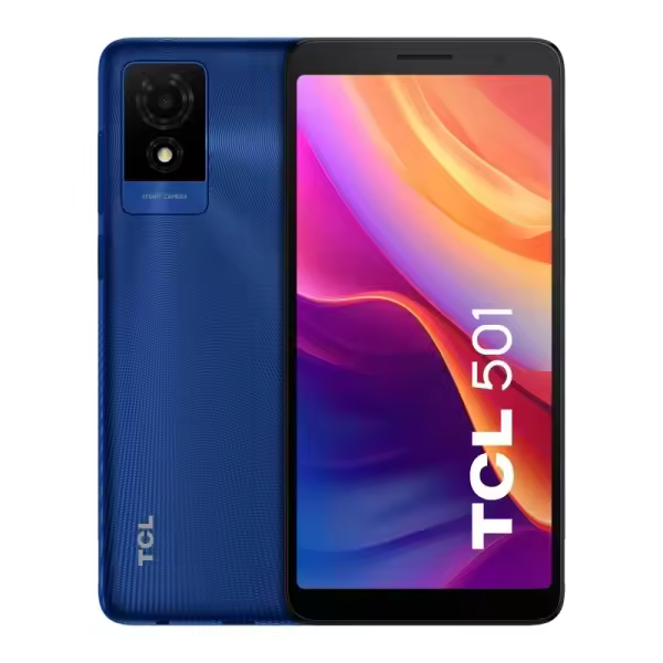 Tcl 501 smartphone pantalla 6” - 2gb - 32gb - camara 5mp - bateria 3000mah - color azul - 1