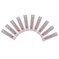 Termómetro De Papel Miniatura 10 Pcs 5cmX1.1cm Para Interior Rango De Medición -20 a 50 Grados Celsius - details 4