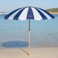 Flamingueo Sombrilla Playa Grande 220x180cm Parasol con Protección Solar UPF 50+ para Playa, Jardín y Piscina Orientación y Altura Regulable Poliéster Waterproof Bolsa de Transporte - details 3