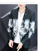 Chaqueta De Traje Impresionada Para Hombre Corte Slim Ajustado Casual Negocios Talla M-3XL Moda 2024 Ropa De Hombre - details 9